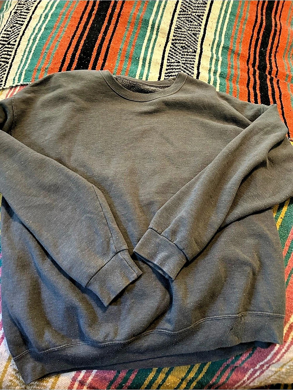 Fruit of the Loom Classic Crewneck XL Sweatshirt Crewneck Sweatshirt in Gray